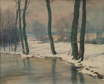  / Před táním / Gustav  Porš