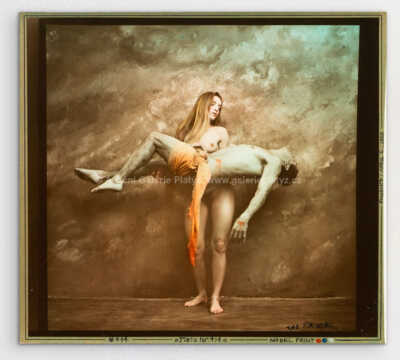 Jan Saudek - Pieta Nr. 414