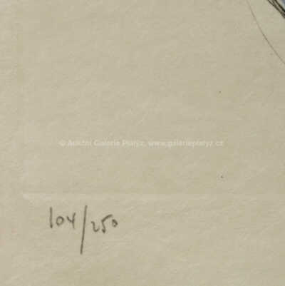  / Eliáš (Helios) ve svém ohnivém kočáře / Salvador Dalí