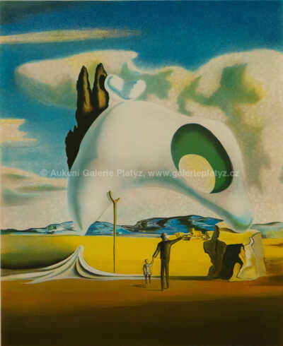  / Atavistické ruiny po dešti / Salvador Dalí
