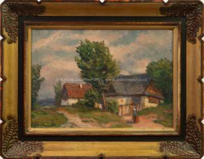 Ota Bubeníček - Před chalupou