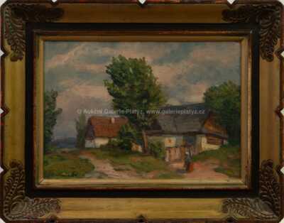  / Před chalupou / Ota Bubeníček