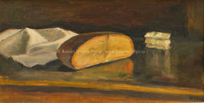  / Zátiší s chlebem / Václav Rabas