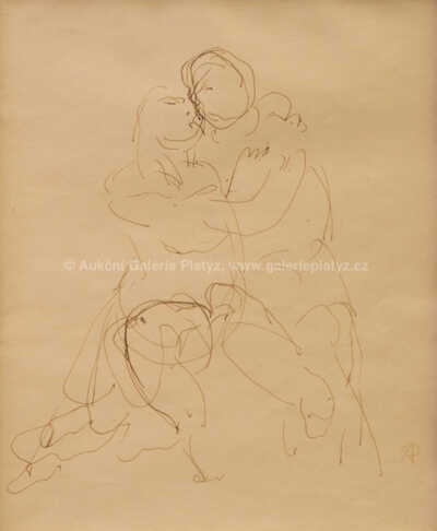  / Konvolut čtyř kreseb / Antonín Procházka