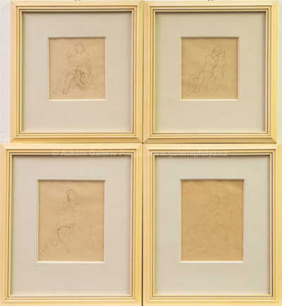 Antonín Procházka - Konvolut čtyř kreseb