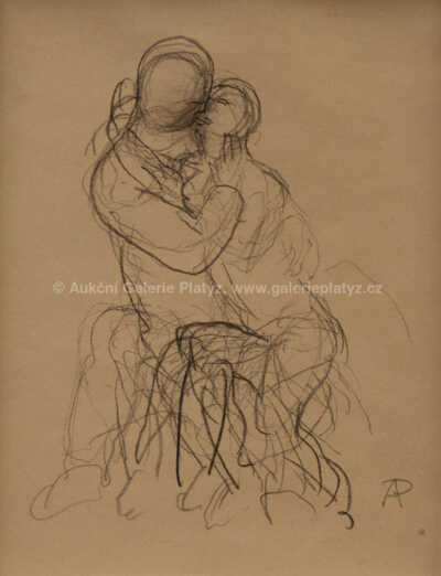  / Konvolut čtyř kreseb / Antonín Procházka