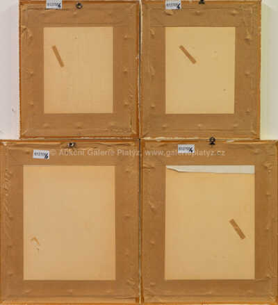  / Konvolut čtyř kreseb / Antonín Procházka