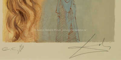  / Božská komedie, zpět 8 - Nejvyšší krása Beatrice / Salvador Dalí