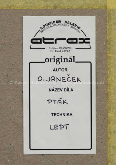  / Pták / Ota Janeček