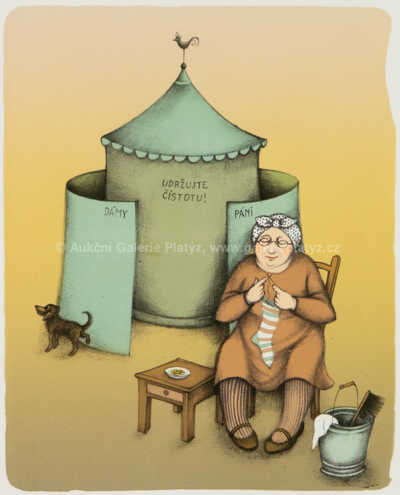  / Toaletářka / Iva Hüttnerová