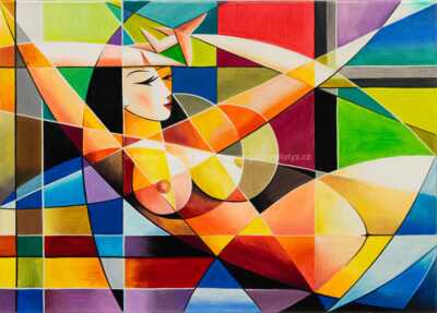 Robert Jiran - Ležící akt