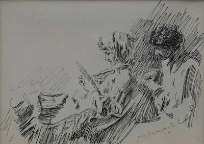  / Při četbě / Josef Loukota