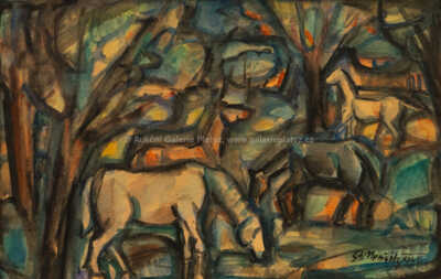  / Pasoucí se koně / Stanislav Menšík