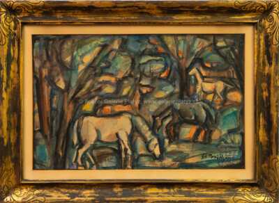 Stanislav Menšík - Pasoucí se koně