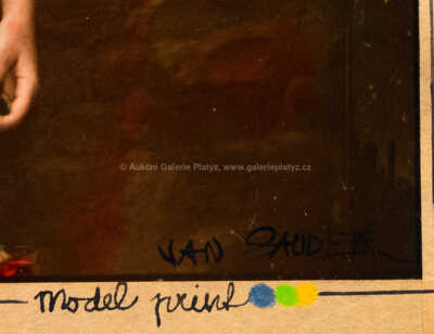  / Dana and her awesome Legs / Jan Saudek