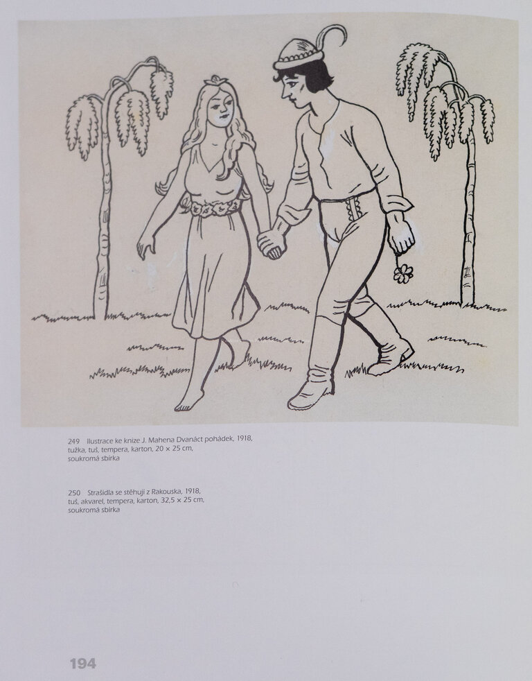  / Student a Rusalka / Josef Lada