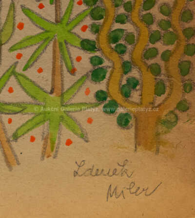  / Studie krtka a přesliček / Zdeněk Miler