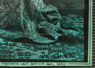  / She protects herself / Jan Saudek