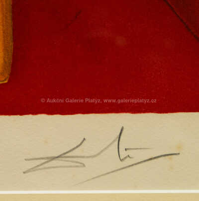  / Z cyklu Markýz de Sade (Without Hope) / Salvador Dalí