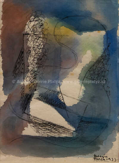  / Abstraktní kompozice / František  Foltýn