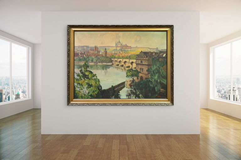  / Pražské panorama / František Šauer