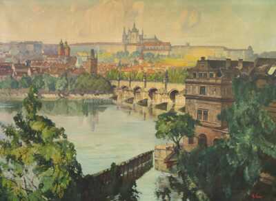  / Pražské panorama / František Šauer