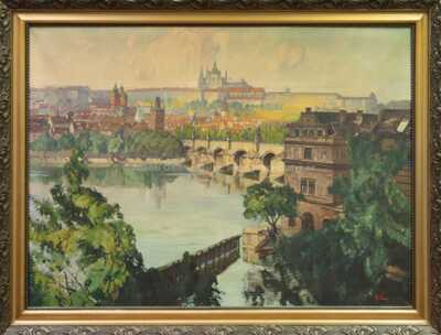 František Šauer - Pražské panorama