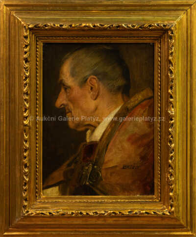 Václav Brožík - Portrét muže