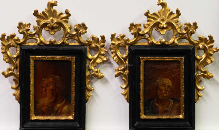   Autor neurčen - Světci, konvolut dvou kusů