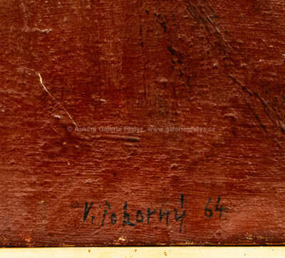  / Červený akt / Václav Pokorný