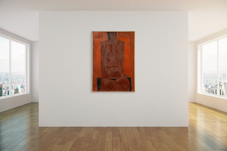  / Červený akt / Václav Pokorný