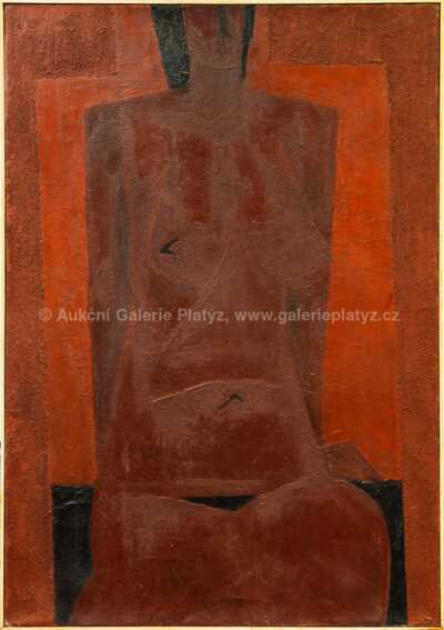 Václav Pokorný - Červený akt