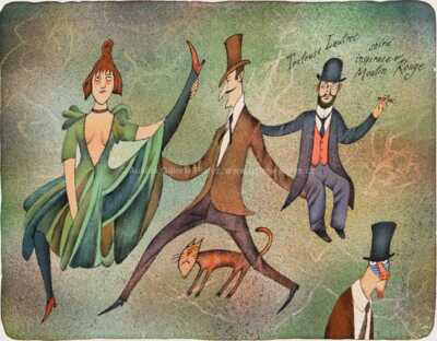  / Toulouse Lautrec sbírá inspirace v Moulin Rouge / Adolf Born