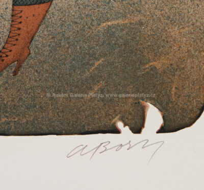  / Přistání Toulouse Lautreca v Moulin Rouge / Adolf Born