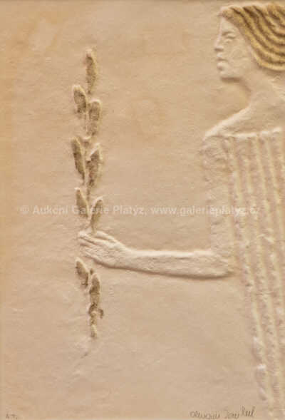  / Dívka s ratolestí / Olbram Zoubek