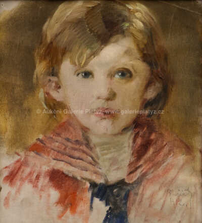  / Podobizna děvčátka / Oldřich Blažíček