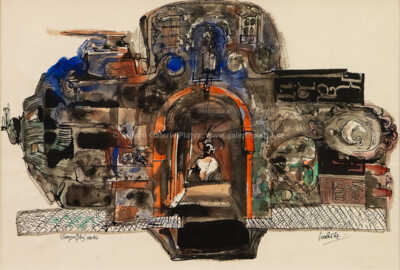  / Staropražský motiv / Josef Liesler