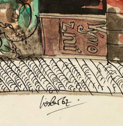  / Staropražský motiv / Josef Liesler