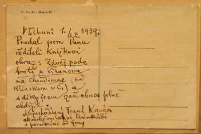  / Závěj pod tratí u Vítanova / František Kaván