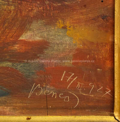  / Zátiší s ovocem / Vincenc Beneš