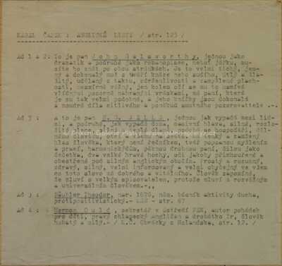  / Portréty přátel - konvolut pěti kusů / Karel Čapek