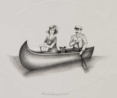  / Na loďce / Iva Hüttnerová