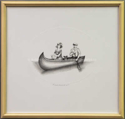 Iva Hüttnerová - Na loďce