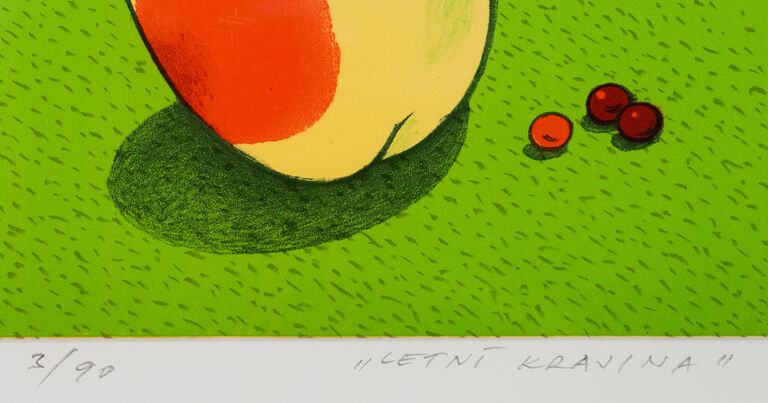  / Letní krajina / Josef Velčovský