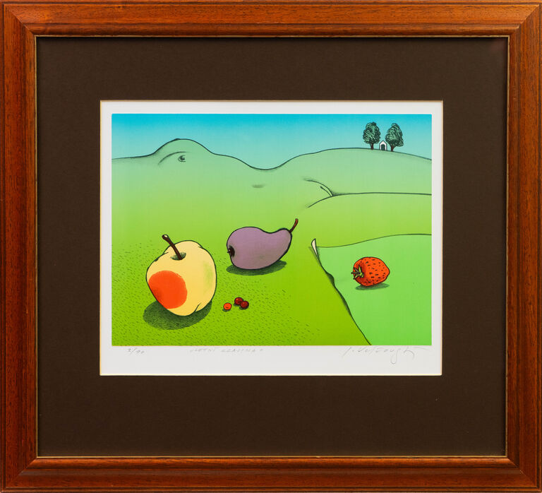 Josef Velčovský - Letní krajina