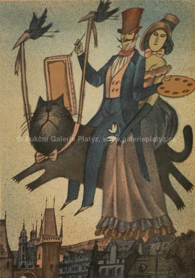  / Svatební jízda / Adolf Born