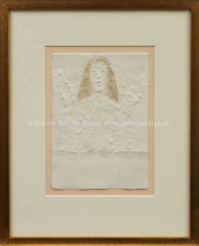 Olbram Zoubek - O. orantka - hlava