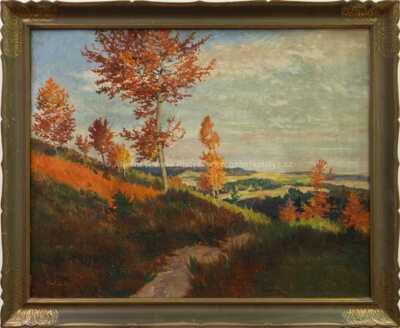 Gustav  Porš - Podzimní krajina