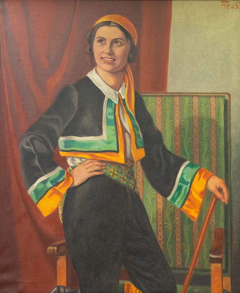  / Portrét dámy / Karel Schmidtmeyer