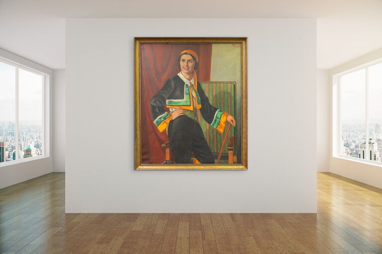  / Portrét dámy / Karel Schmidtmeyer
